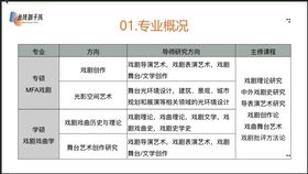 导演系考研课程表图片